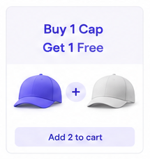 Buy X Get X promotion example in Ezhance