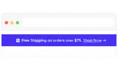 Ezhance Cart Discount: Promotion Message on cart page
