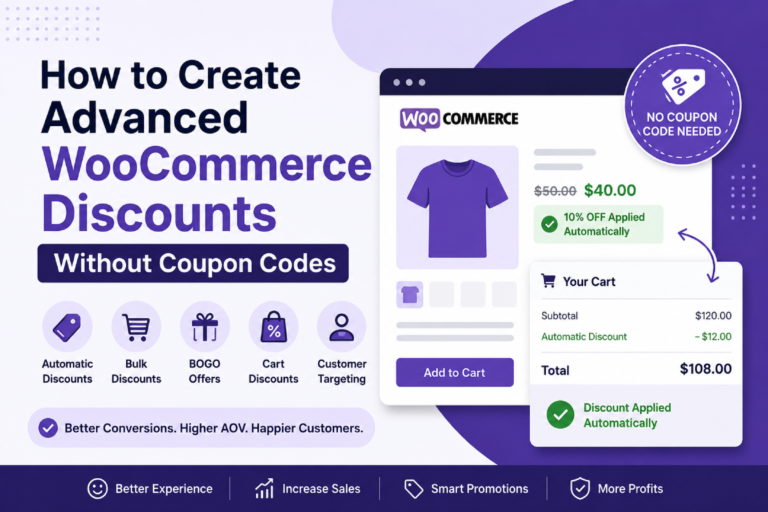 WooCommerce automatic discounts without coupon codes